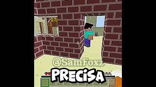 TIJOLINHO TIJOLÃO!?... #minecraft #comedia #shorts