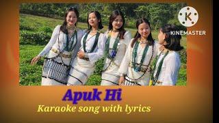 Karaoke| Apuk hi (Mopin Song)|Marjum Pakam