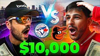 We Bet $10,000 On The Blue Jays To LOSE! | MBH X Bodog Ep.8