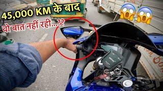 45,000KM DONE YAMAHA R15 V4 HARD AND FAST RIDE REVIEW | PERFORMANCE TEST..???