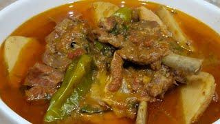 arvi gosht recipe || fast & easy salan