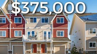 Inside a Spacious $375,000 Townhouse Located in Calgary's NE Community of Redstone