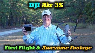 DJI Air 3S - First Flight and Awesome Footage!