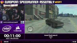 #ESA17 Speedruns - Grand Theft Auto IV [Any%] by UltimaOmega07