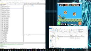 Megaman Maker - Text editing - Advanced block Example