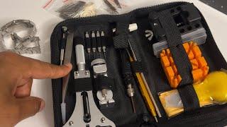 Watch Repair Kit Review (ASMR)