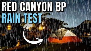 [RAIN TEST] Coleman Red Canyon 8-Person Tent