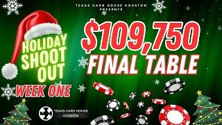 $100,000 GTD Holiday Shoot Mystery Bounty Final Table (rebroadcast) | TCH LIVE Houston!