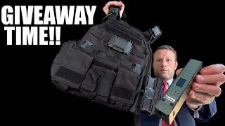 Live Airsoft Giveaway! Win a Plate Carrier & Tracer Unit!