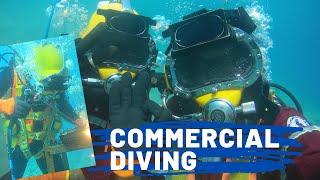 Commercial Diving & Underwater welding training التدريب علي الغوص التجاري و اللحام تحت الماء