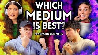 Which Medium Does Stories Best? (ft. Kris & Mads) | 2 To Ramble #189