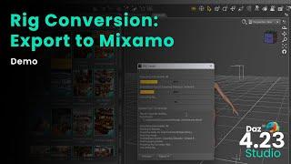 Daz to Blender 2024: Export to Mixamo