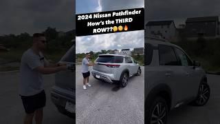 How Good is the Third Row of the 2024 Nissan Pathfinder?? Let's Find Out!