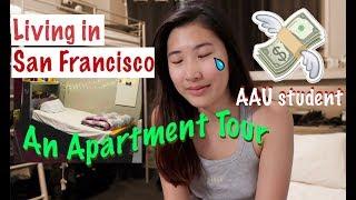 Living in San Francisco+ Apartment Tour // AAU international student