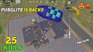 OLD VIBESBACK 25 KILLS GAMEPLAY - PUBG MOBILE LITE