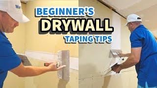 Drywall Taping Tips That Save Beginners From Disasters