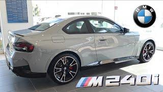 4k-2024 New BMW M240i xdrive In-depth walkaround interior exterior details.