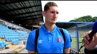 Goalkeeper Jack Bonham on the Halifax friendly