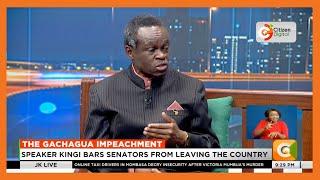 "It’s a battle of egos," PLO Lumumba on DP Gachagua’s Impeachment in the National Assembly