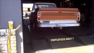 new exhaust setup on my 1972 Chevy C10 Custom