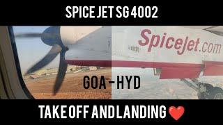 Spice Jet Take off and landing | SG 4002 | Goa Flight Vlog | Explore