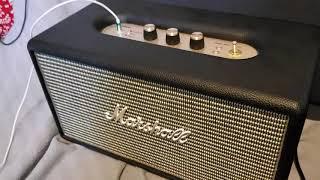 Marshall Stanmore BT speaker bass test