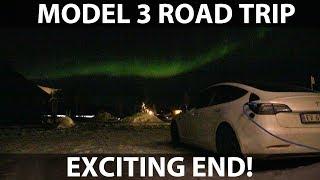 Model 3 road trip from Oslo to Finnish Lapland