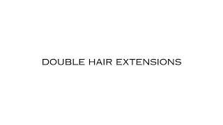 Balmain Hair Extensions Double Hair Micro Rings Application