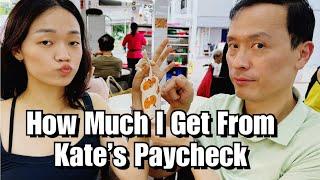 How Much I Get From Our Daughter’s Pay Check? | Best Steam Fish in SG | Best Dim Sum in JB!