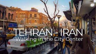 TEHRAN 2022 - Walking on Jumhuri, Lalehzar, Enghelab & Iranshahr Streets