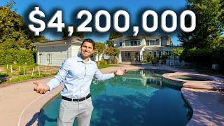 $4,200,000 California Family Home with a Private Basketball Court!