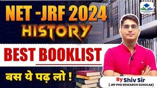 Best Book List for History | NET - JRF 2024 | Apni University | By Shiv Sir