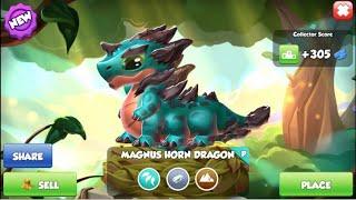 Hatched Magnus Horn Dragon | Eaglion and False Eye Primal event | Rose Wing Dungeon week | DML