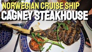 Norwegian Joy Cruise ship Cagney Steakhouse