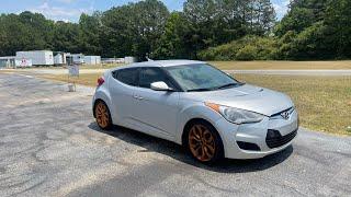 Hyundai Veloster complete interior removal