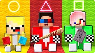 🟥 SQUID GAME 2 BUT EVERYONE HAS A DIFFERENT COLOR IN MINECRAFT!