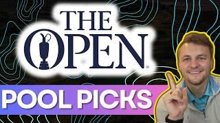 2024 The OPEN CHAMPIONSHIP Golf Pool: Who to Pick in your Open Pool in Each Tier