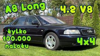 Audi A8 V8 D2L jest szybsze od 740i Lexa LS400