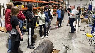 Rulmeca Gives Student Tour