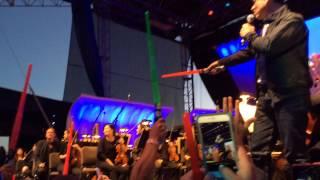 Star Wars The Force Awakens - San Diego ComicCon 2015 - Symphony Cast Intro 1