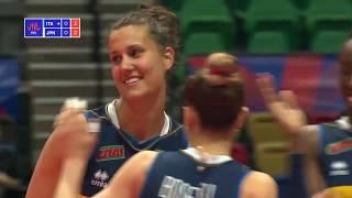 Anna Danesi | Una selezione delle più belle azioni con protagonista la centrale azzurra in VNL 2019