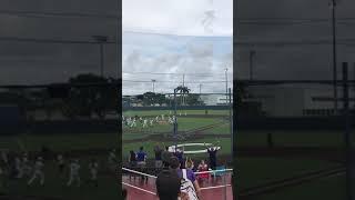 Michael Padron gets the final out and the Eagles celebrate their District championship