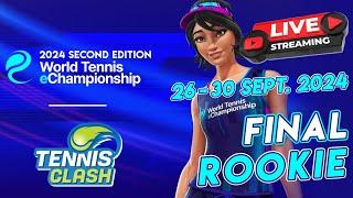 Tennis Clash 2024 World Tennis eChampionship Second Edition Rookie Final Round [September 2024]