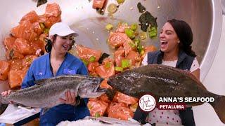 Cecilia Visits Anna’s Seafood in Petaluma | Check, Please! You Gotta Try This!