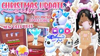 ADOPT ME WINTERFEST WEEK 4 UPDATE! ️ | I GOT MEGA FROSTCLAW?! 