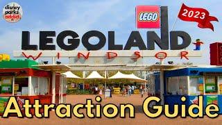 LEGOLAND Windsor ATTRACTION GUIDE - 2023 - All Rides & Shows - UK