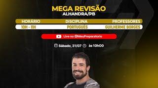 ALHANDRA/PB- MEGA REVISÃO - PORTUGUÊS