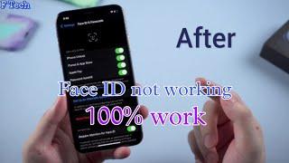 How to Fix Face ID Not Working/Has Been Disabled | Face ID kaam nahi kar rha | 100% work