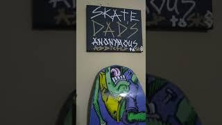 #skatedadsanonymous #goskatelouisa #bakwudsskateboards #louisava