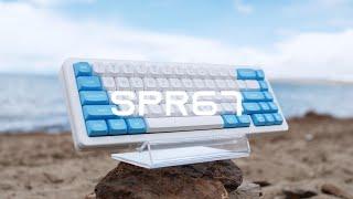 Akko's first spring mount keyboard SPR 67